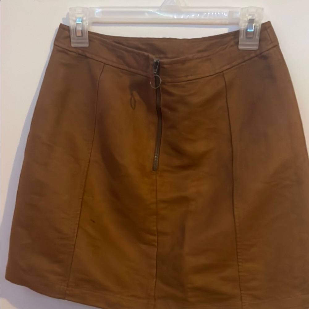 Old Navy Brown Mini Skirt Casual Workwear